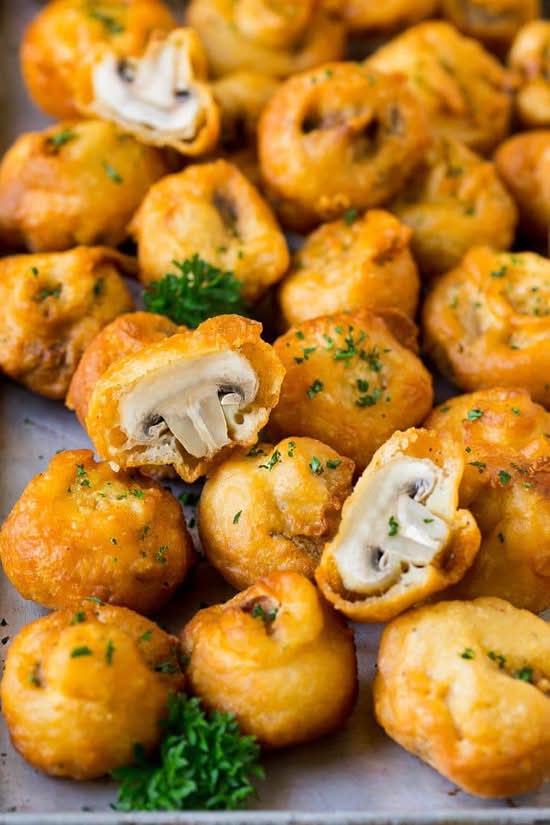 Fried Mushrooms 炸蘑菇